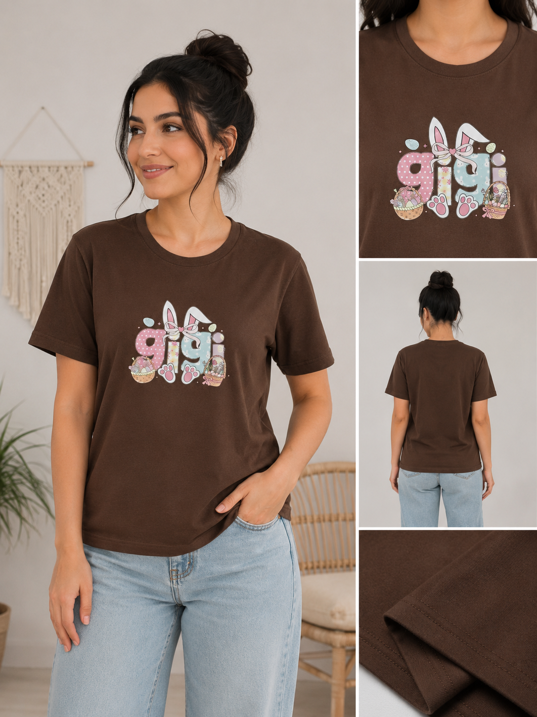 تیشرت زنانه طرح Cute خرگوش